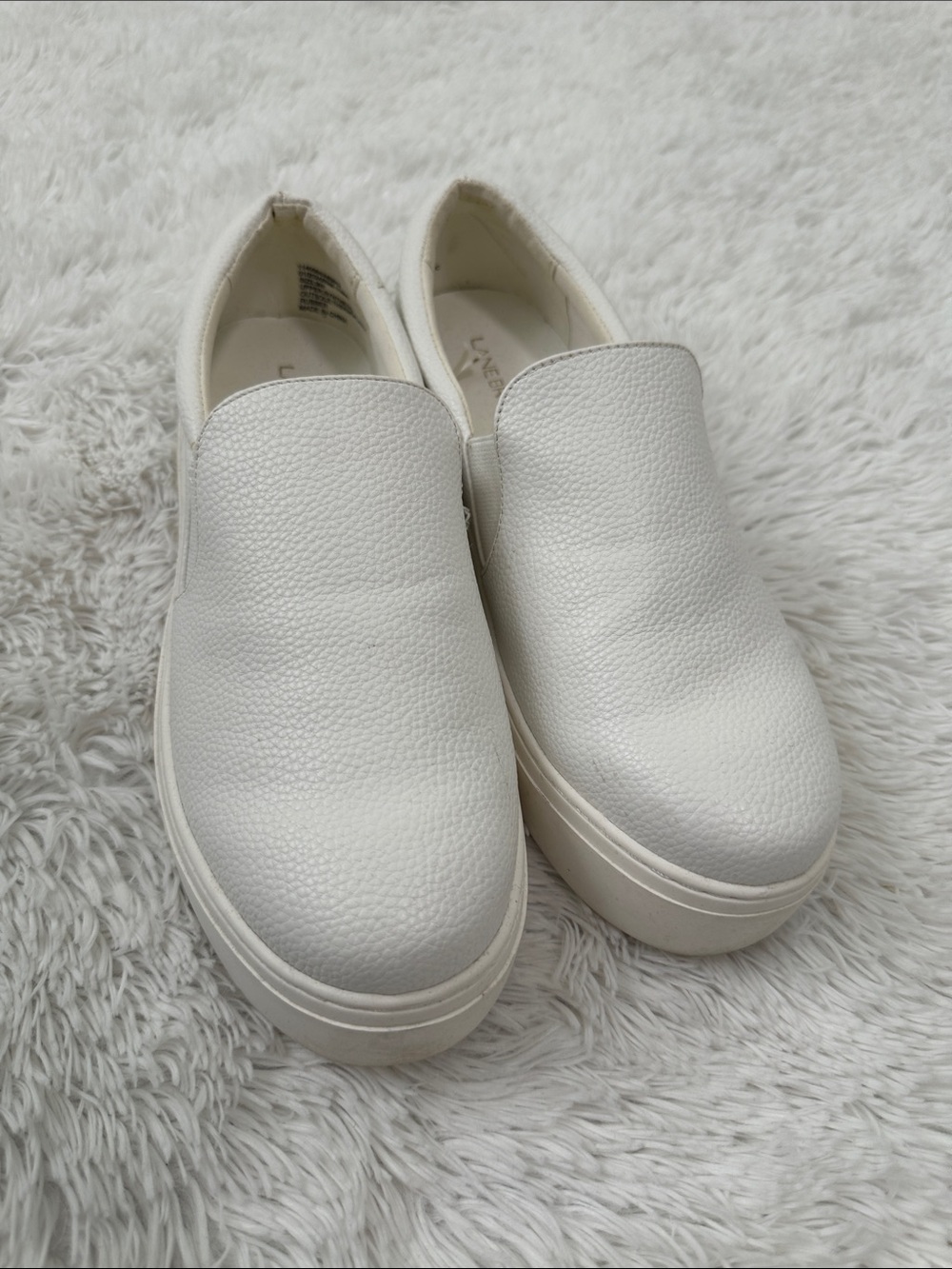 😊 Lane Bryant Slip On Platform Sneaker 9 Wide Width